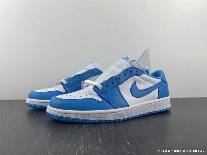 Official Maikesneakers 1 Low x UNC Air Jordan SB Nike CJ7891-401 0805